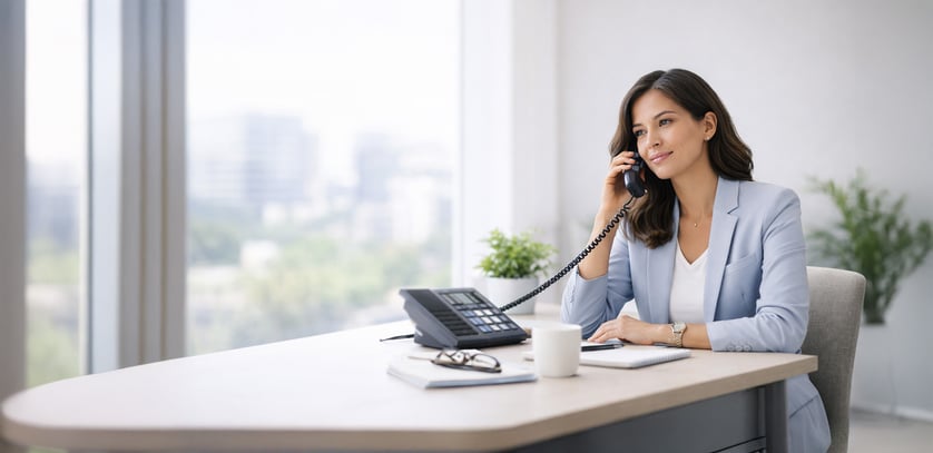 Professional Voicemail recordings with AI text-to-speech voices and professional voice talent