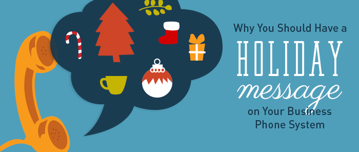 Ilustration of the importance of a holiday phone message for businesses