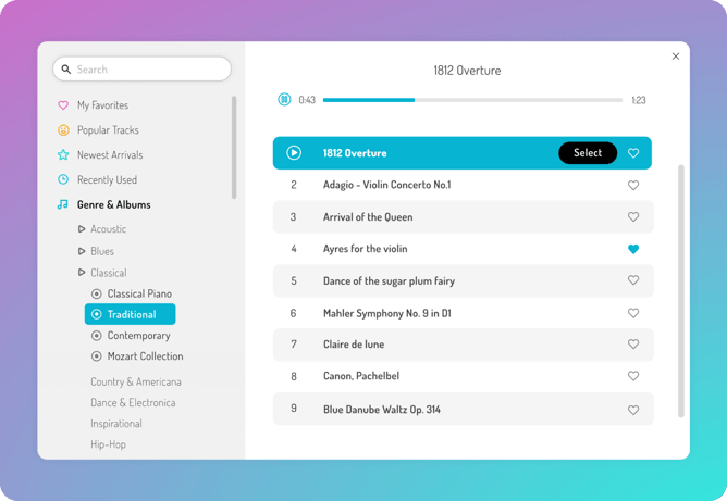 Music Email fix