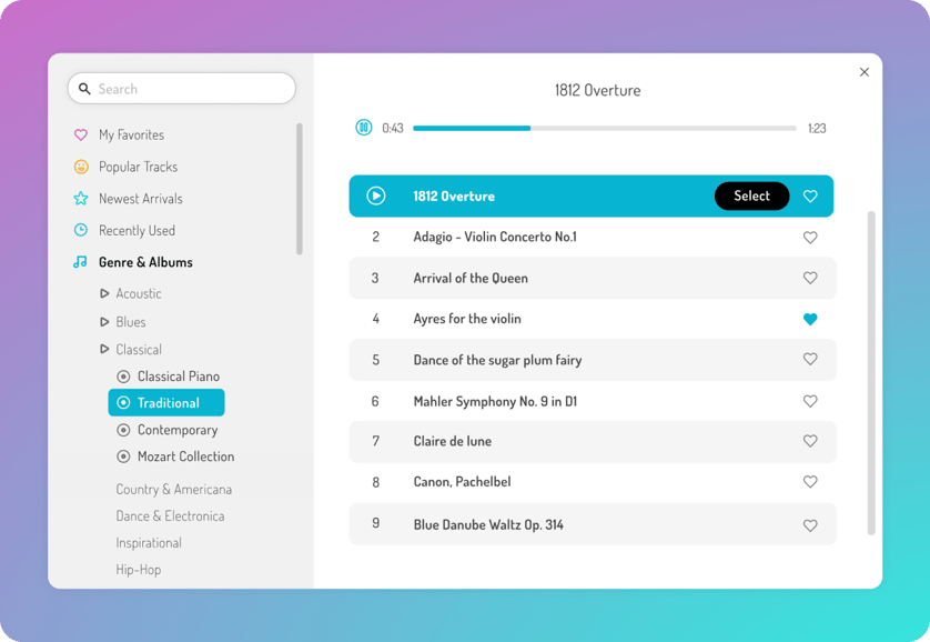 Music Email fix