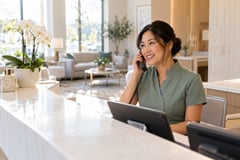 Dermatology phone messages