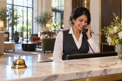 Hospitality phone messages